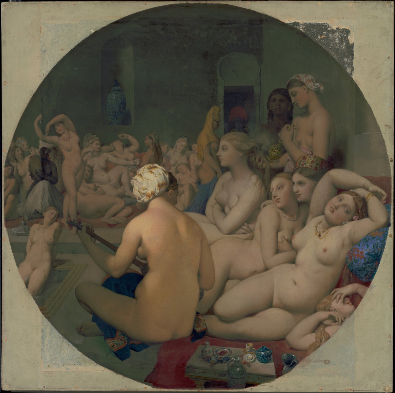 Le Bain Turc tekijältä Jean Auguste Dominique Ingres