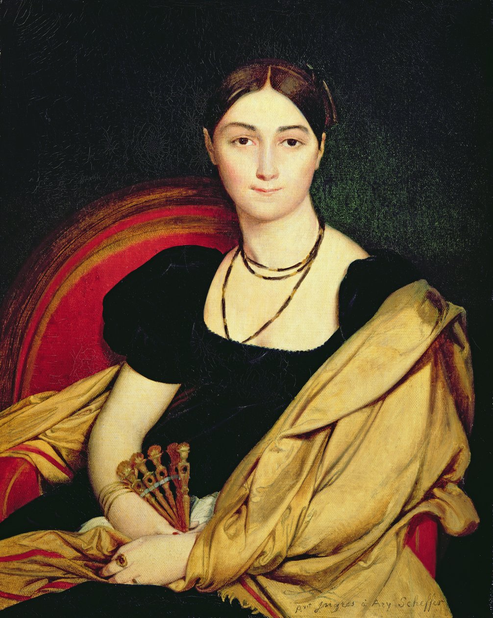 Madame Devaucay, 1807 tekijältä Jean Auguste Dominique Ingres