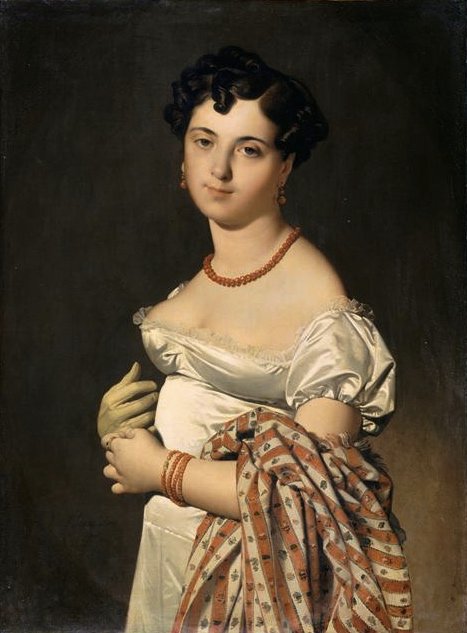 Rouva Panckoucke tekijältä Jean Auguste Dominique Ingres