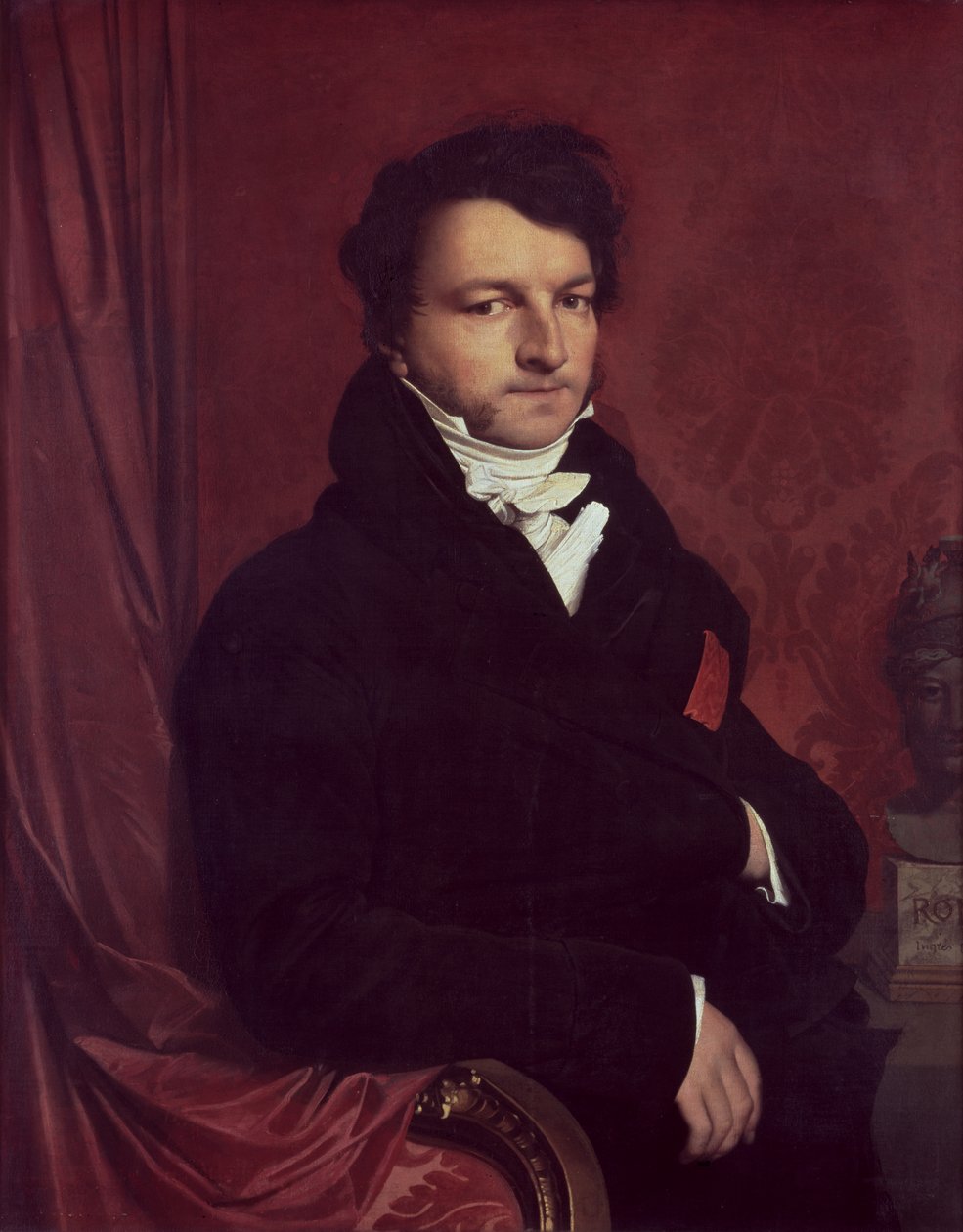 Monsieur de Norvins (1769-1854), 1811-12 tekijältä Jean Auguste Dominique Ingres