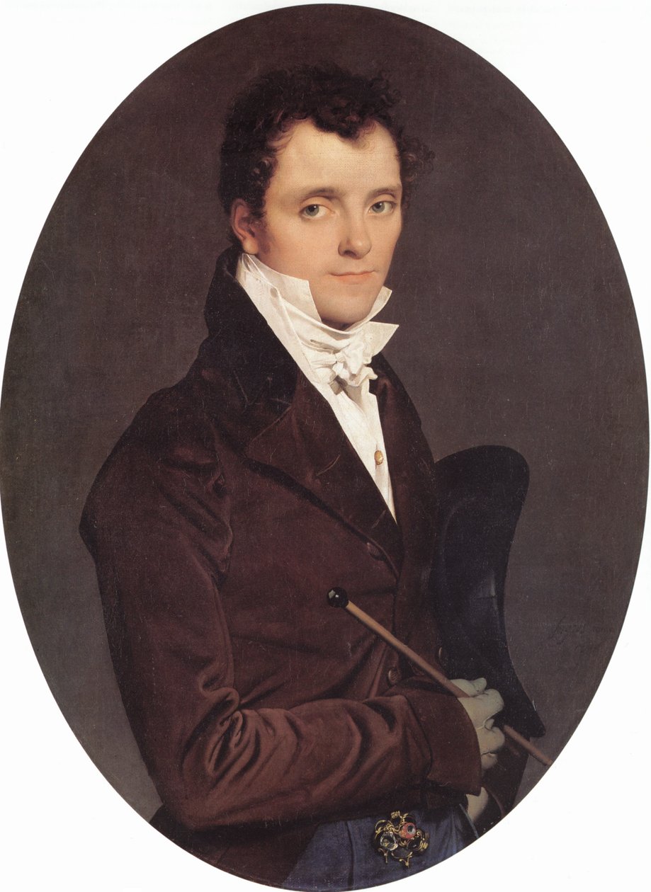 Edmé Bochetin muotokuva tekijältä Jean Auguste Dominique Ingres