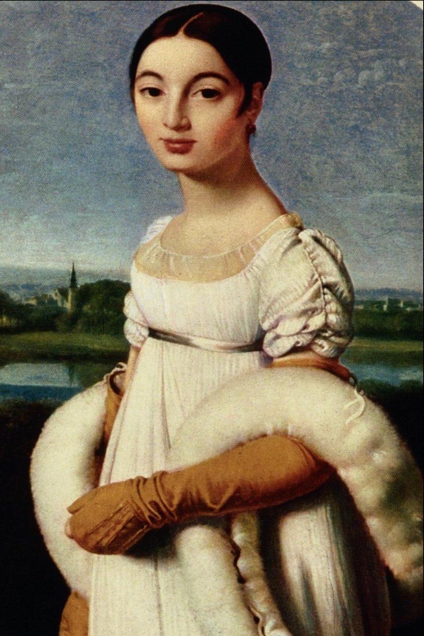 Muotokuva de Mademoiselle Riviere tekijältä Jean Auguste Dominique Ingres