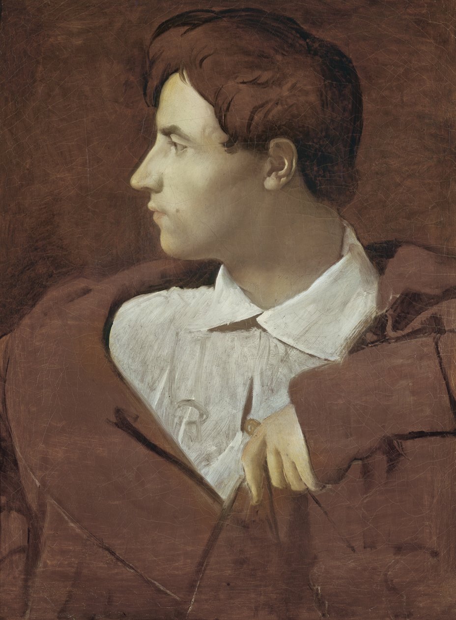 Muotokuva Jean-Baptiste Desdebanista (1781-1833) noin 1810. tekijältä Jean Auguste Dominique Ingres