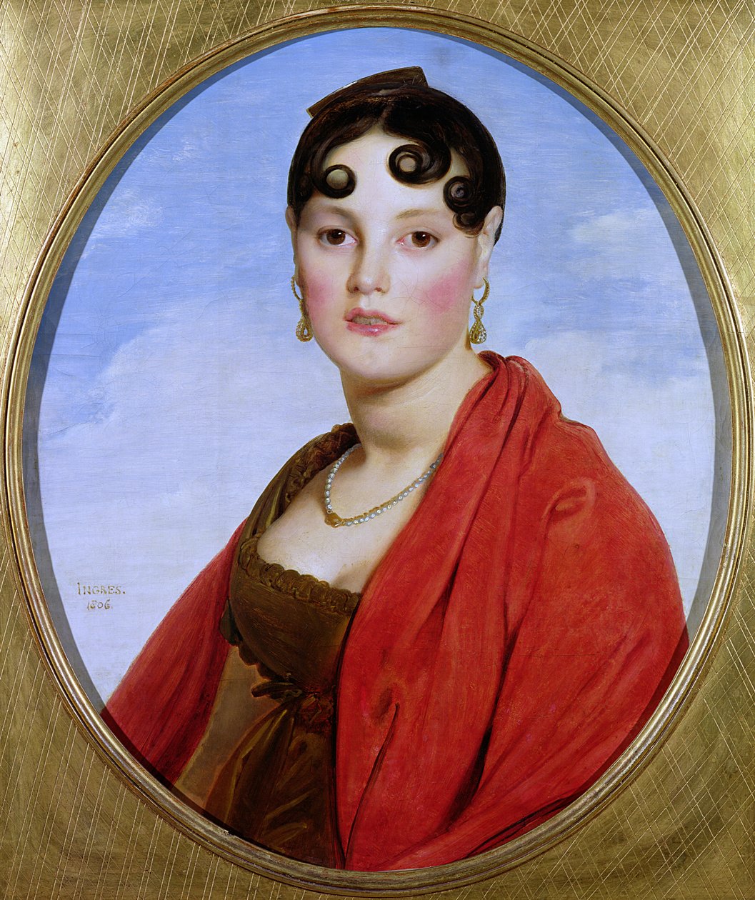 Madame Aymonin tai La Belle Zelien muotokuva, 1806 tekijältä Jean Auguste Dominique Ingres