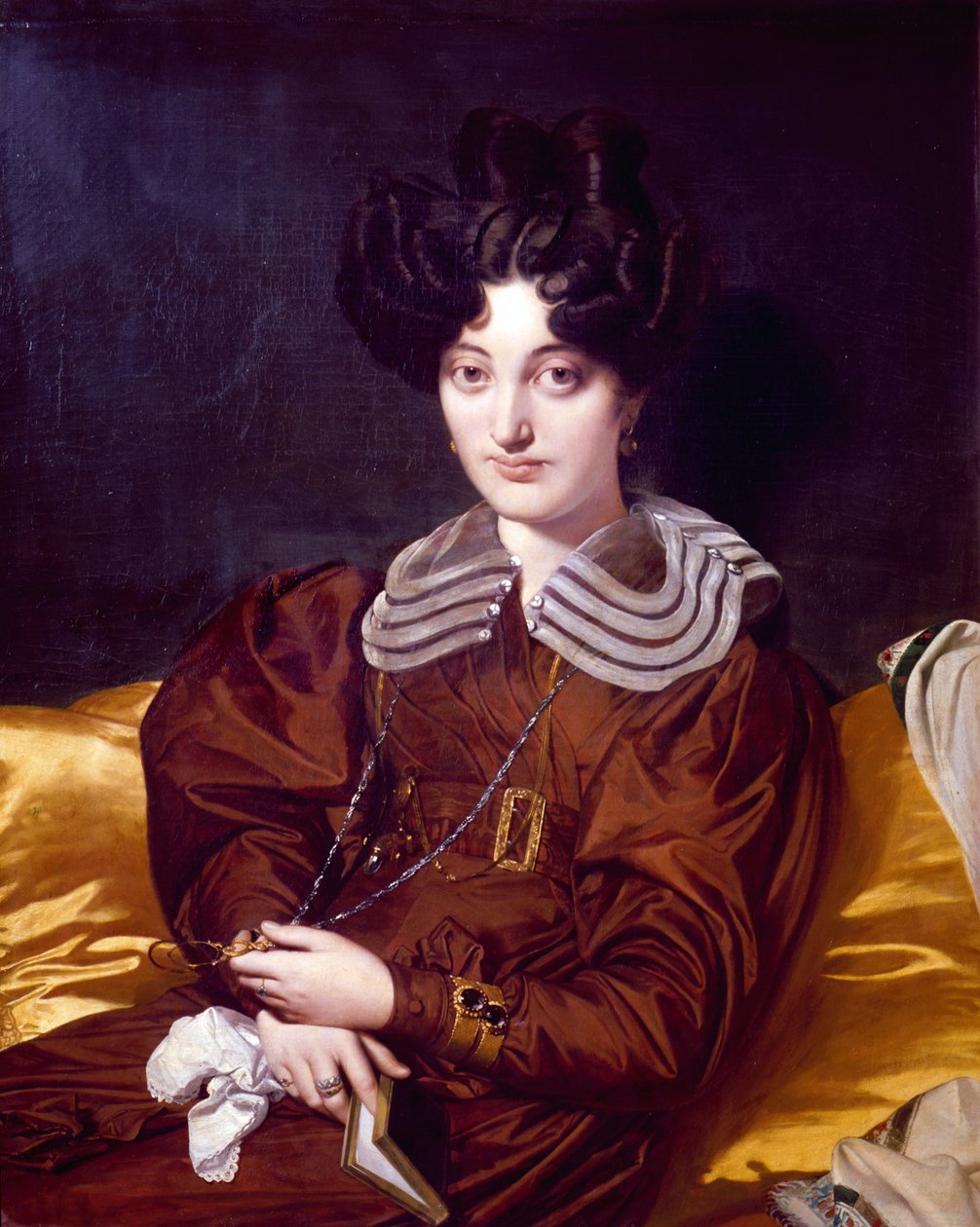 Suzanne Clarisse de Salvaing de Boisseiun muotokuva, rouva Marcotte de Sainte-Marie, 1826 tekijältä Jean Auguste Dominique Ingres