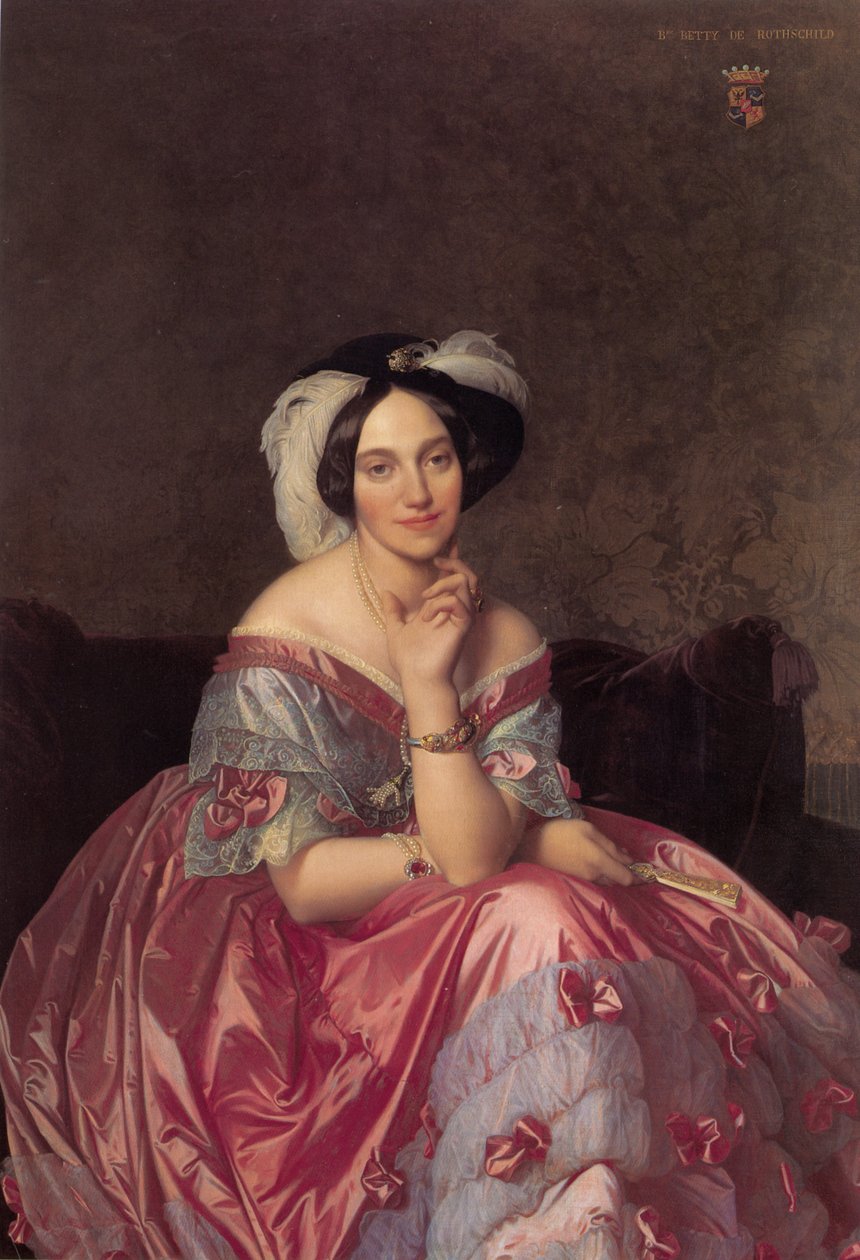 Paronitar James de Rothschildin muotokuva tekijältä Jean Auguste Dominique Ingres