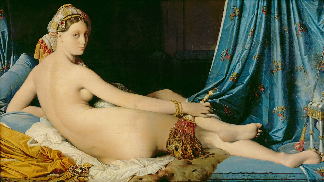 Grande Odalisque tekijältä Jean Auguste Dominique Ingres