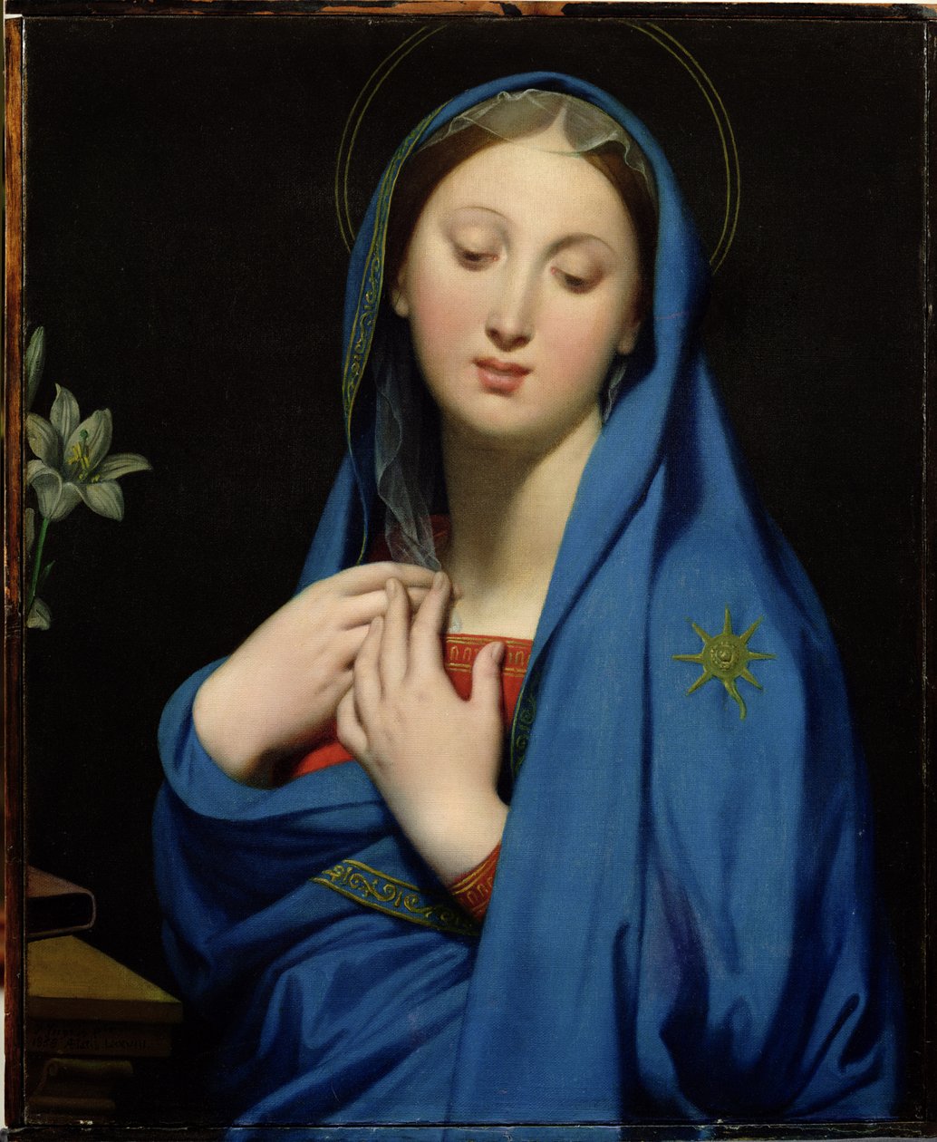 Adoption neitsyt, 1858 tekijältä Jean Auguste Dominique Ingres