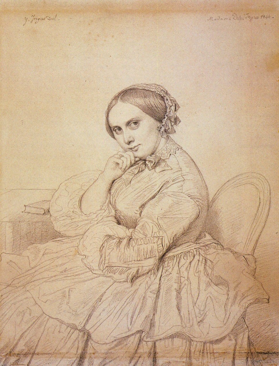 Delphine Ramelin muotokuva tekijältä Jean Auguste Dominique Ingres