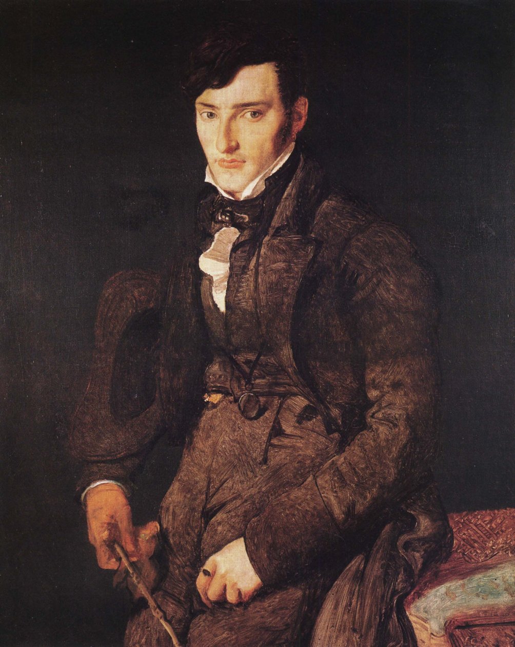 Jean-Francois Gilibertin muotokuva tekijältä Jean Auguste Dominique Ingres