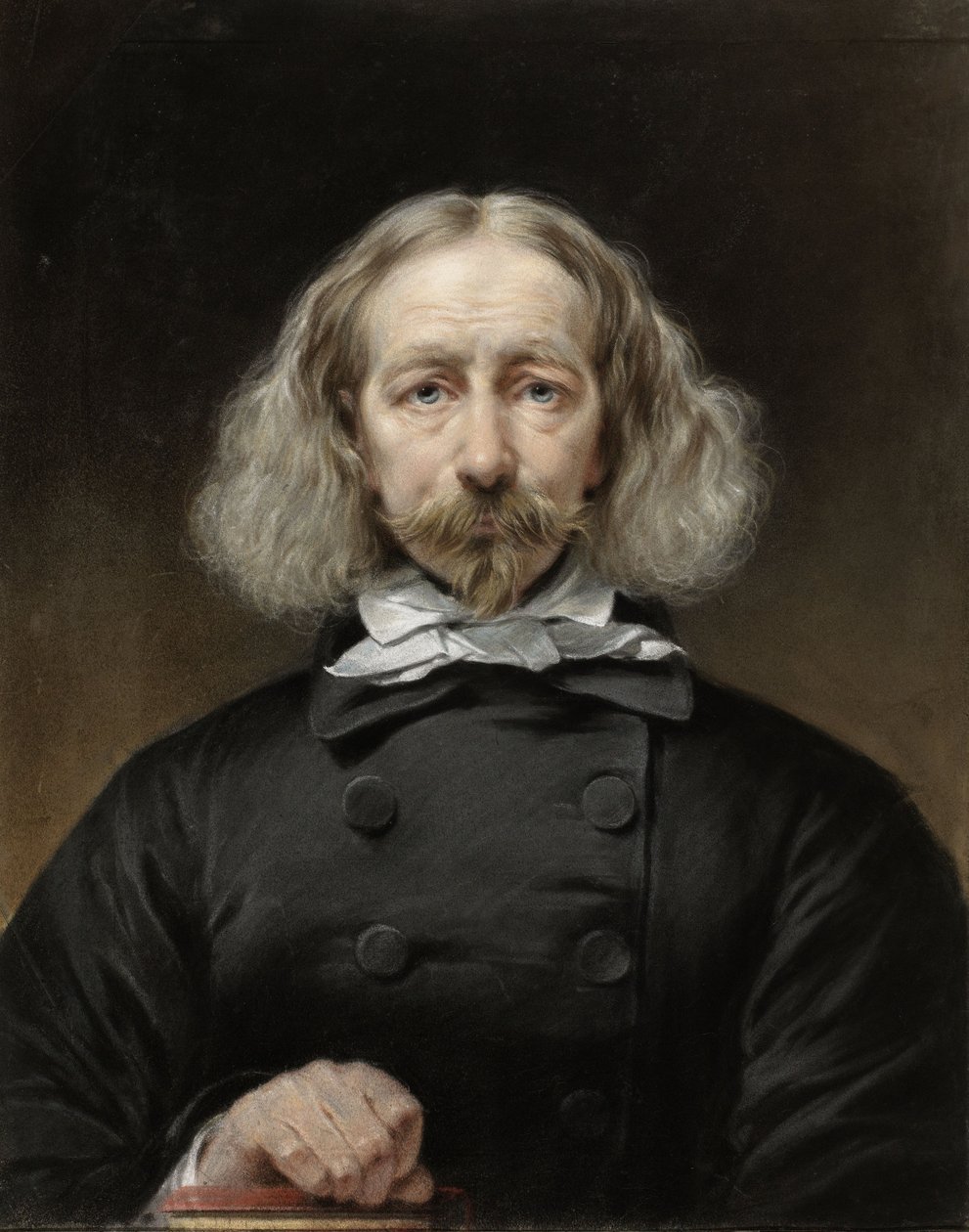 Zelfportret tekijältä Jean Augustin Daiwaille