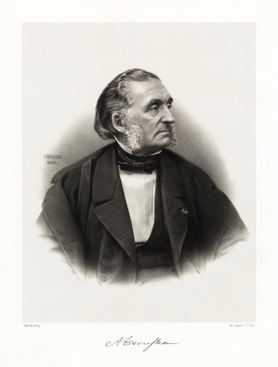 Armand Trousseau, 1865-66 tekijältä Jean Baptiste Adolphe Lafosse
