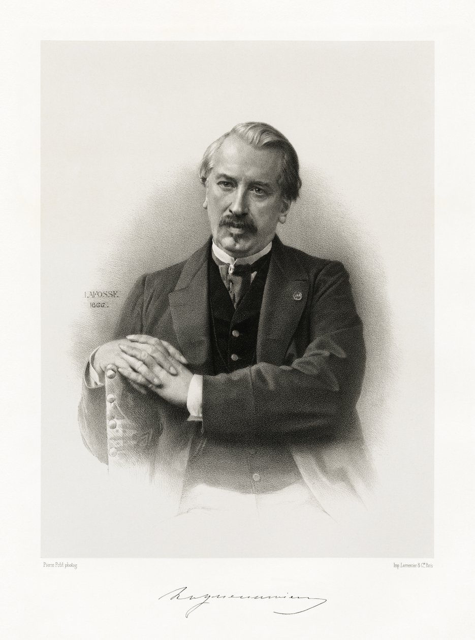 Arthur de La Guéronnière, 1865-66 tekijältä Jean Baptiste Adolphe Lafosse