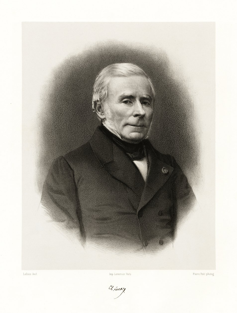 Charles Jean Marie Lucas, 1865-66 tekijältä Jean Baptiste Adolphe Lafosse