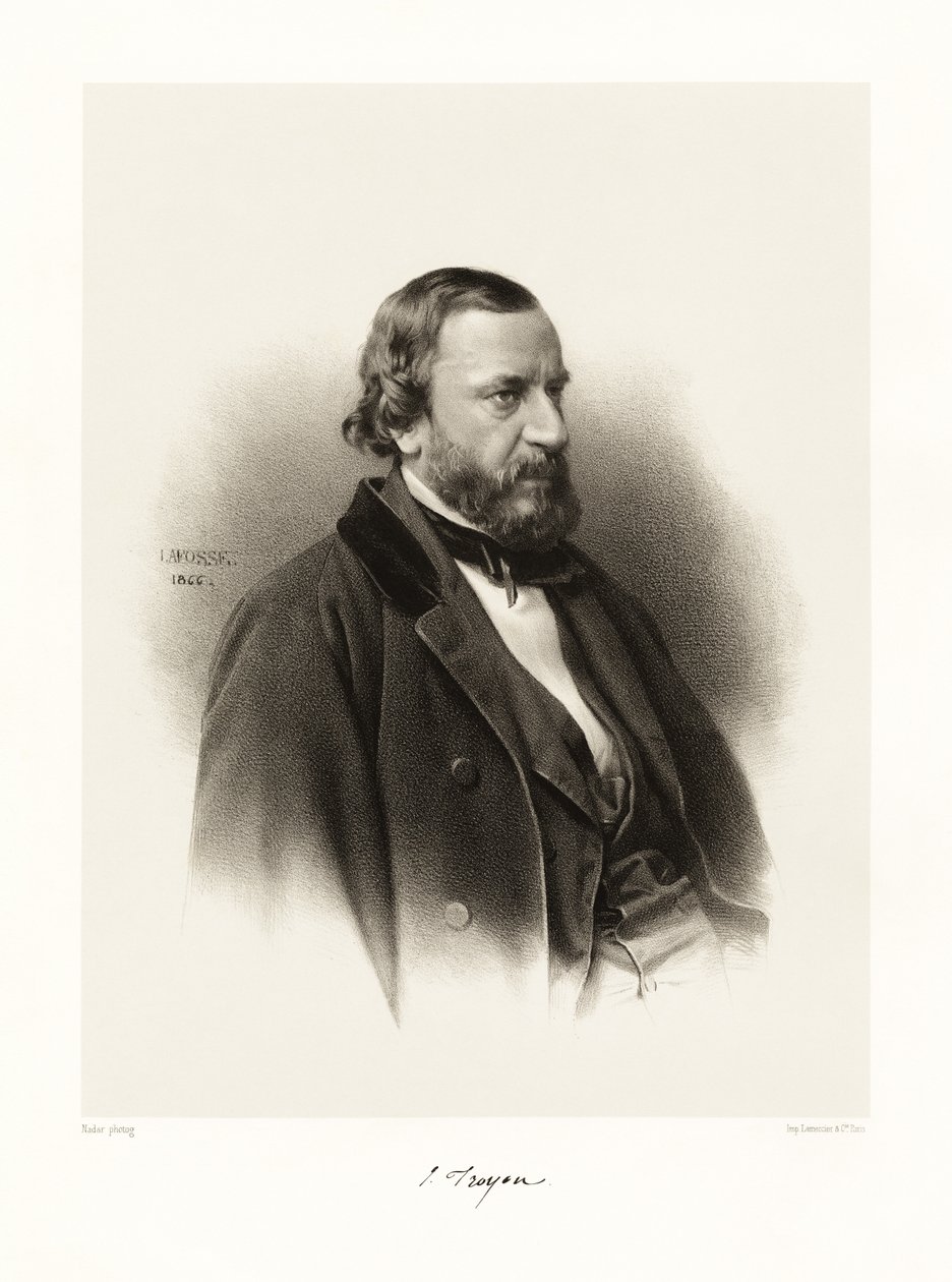 Constant Troyon, 1865-66 tekijältä Jean Baptiste Adolphe Lafosse