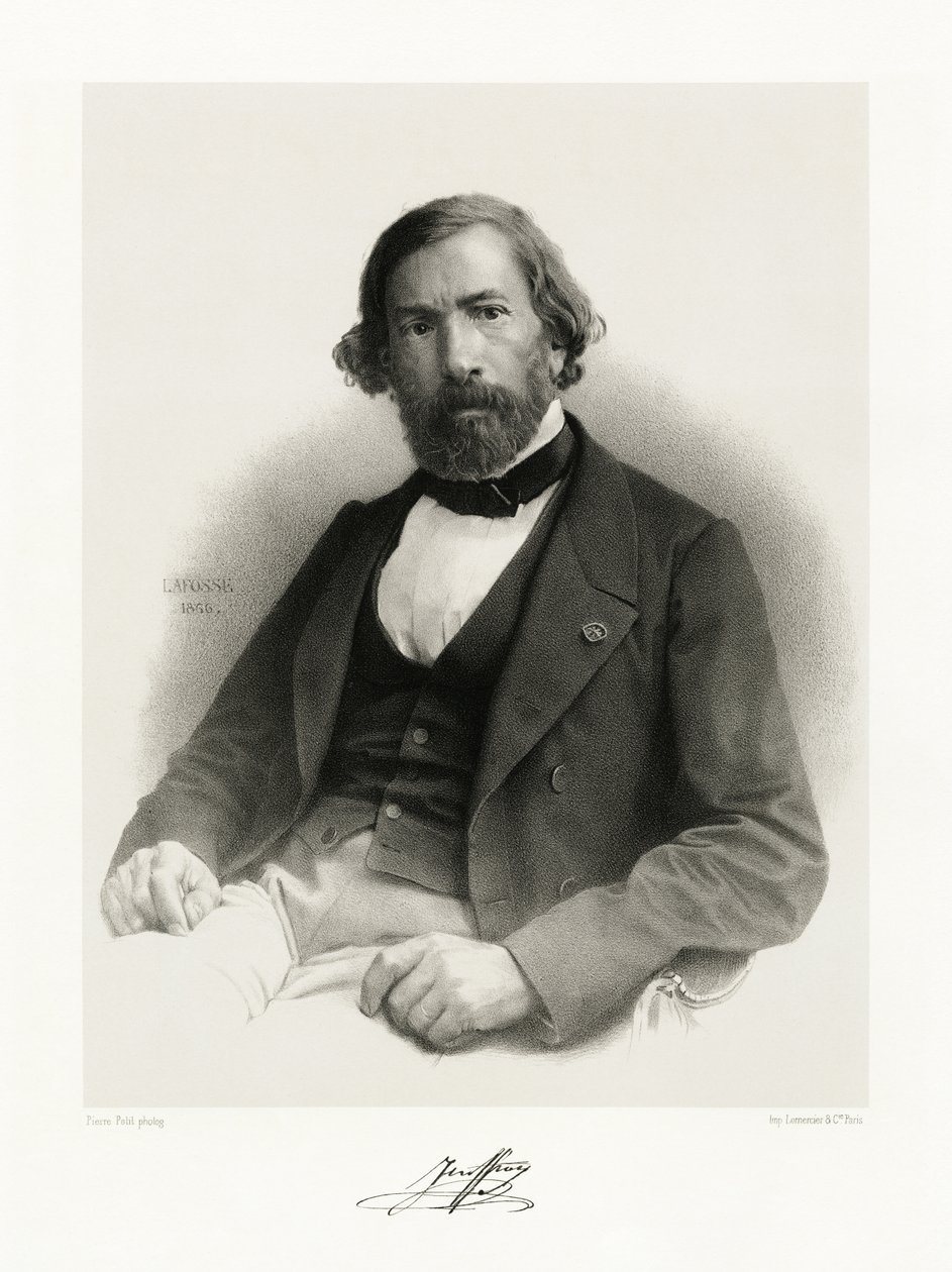François Jouffroy, 1865-66 tekijältä Jean Baptiste Adolphe Lafosse