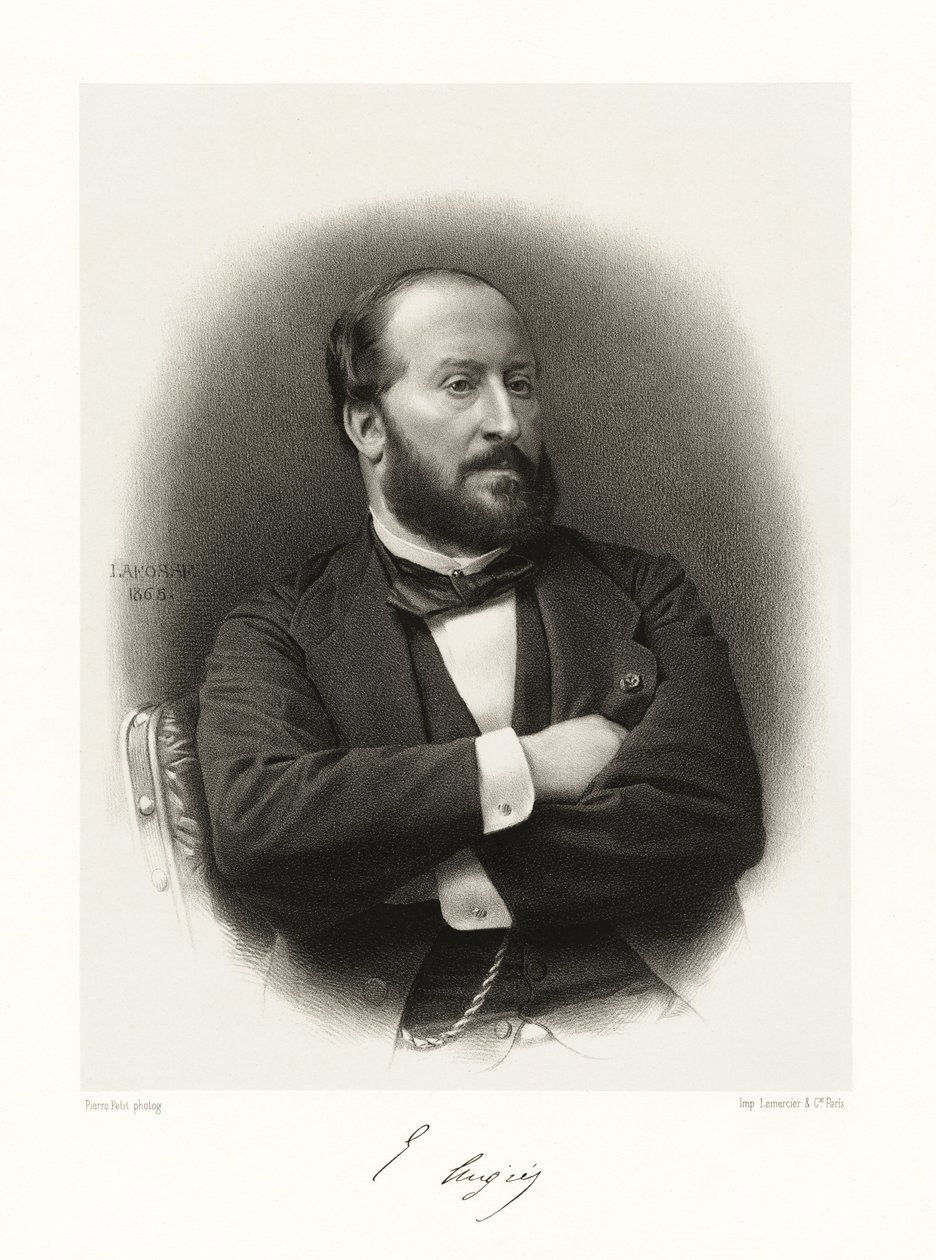 Guillaume Victor Émile Augier, 1865-66 tekijältä Jean Baptiste Adolphe Lafosse