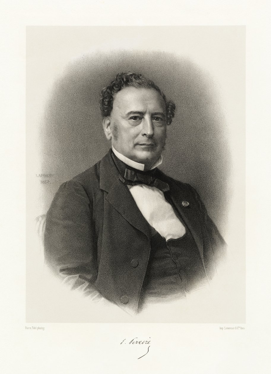 Isaac Rodrigue Péreire, 1865-66 tekijältä Jean Baptiste Adolphe Lafosse
