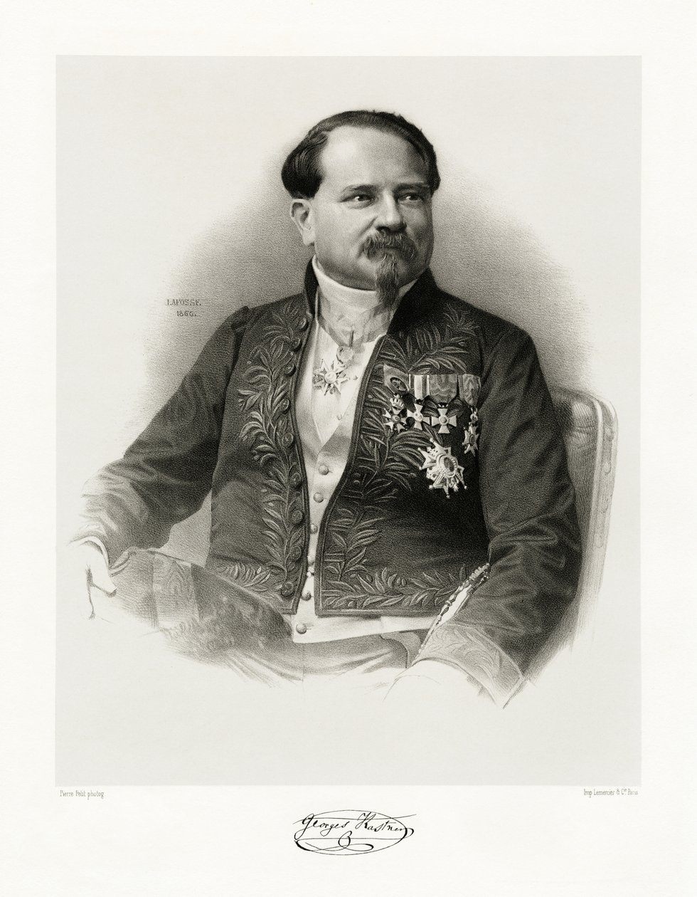 Jean Georges Kastner, 1865-66 tekijältä Jean Baptiste Adolphe Lafosse