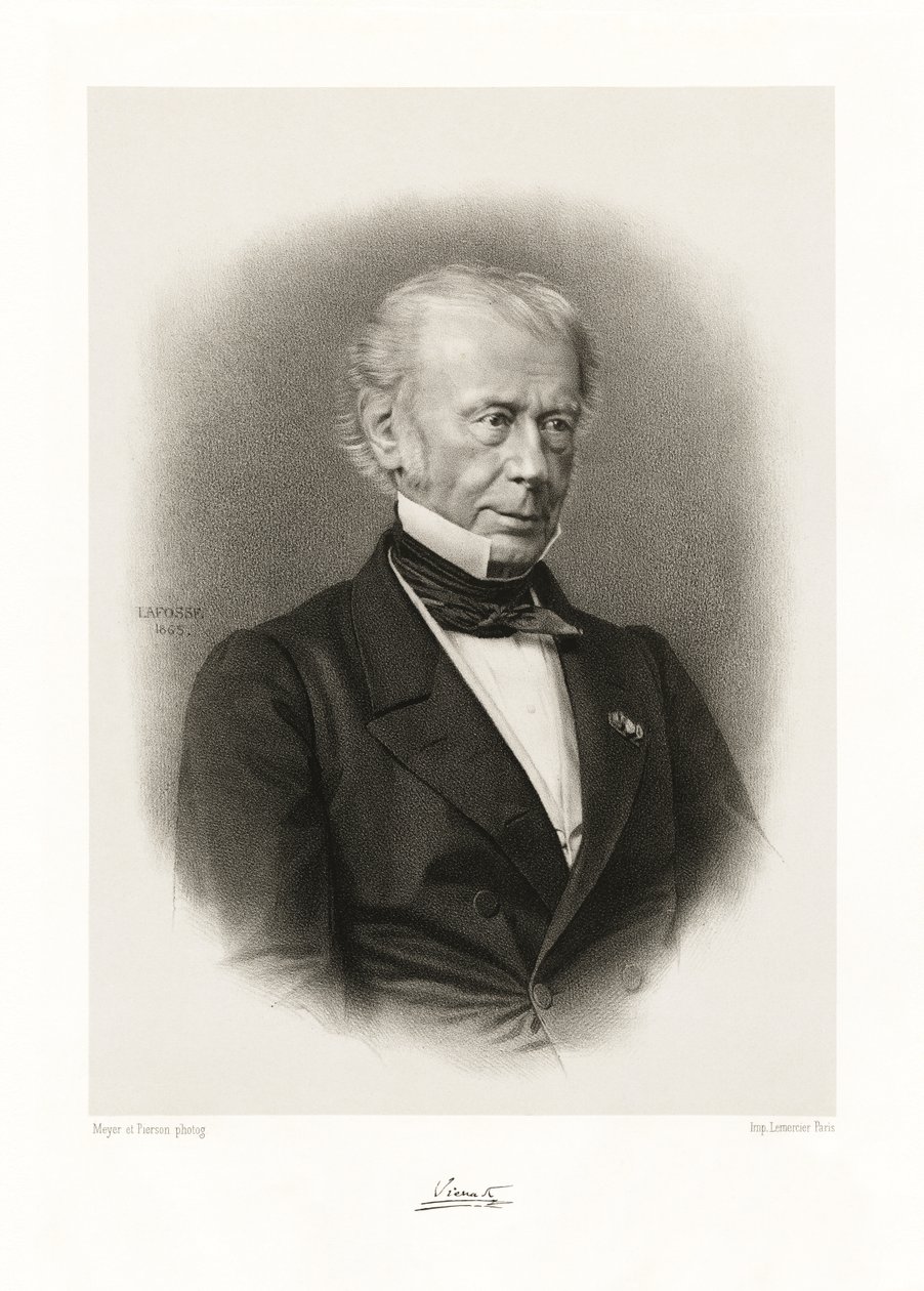 Jean Pons Guillaume Viennet, 1865-66 tekijältä Jean Baptiste Adolphe Lafosse
