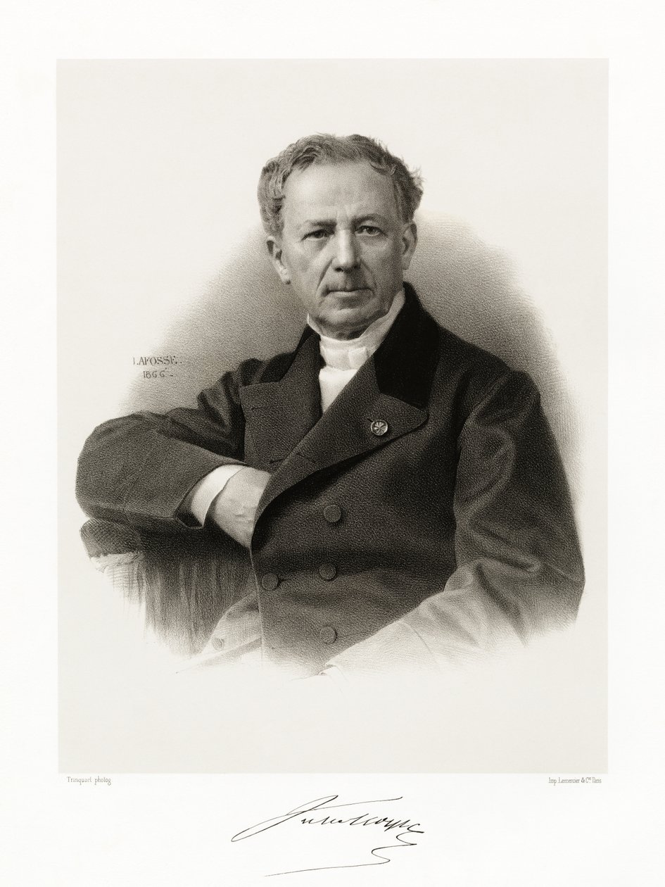 Jules Germain Cloquet, 1865-66 tekijältä Jean Baptiste Adolphe Lafosse