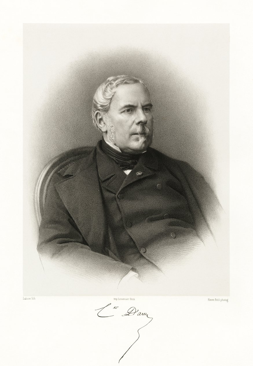 Napoleon Daru, 1865-66 tekijältä Jean Baptiste Adolphe Lafosse