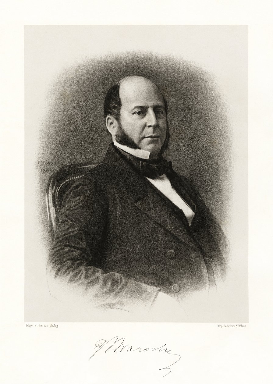 Pierre Jules Baroche, 1865-66 tekijältä Jean Baptiste Adolphe Lafosse