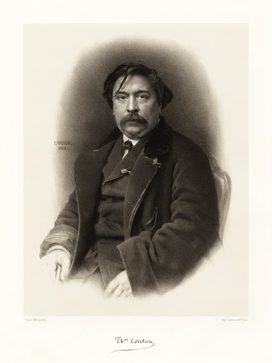 Thomas Couture, 1865-66 tekijältä Jean Baptiste Adolphe Lafosse