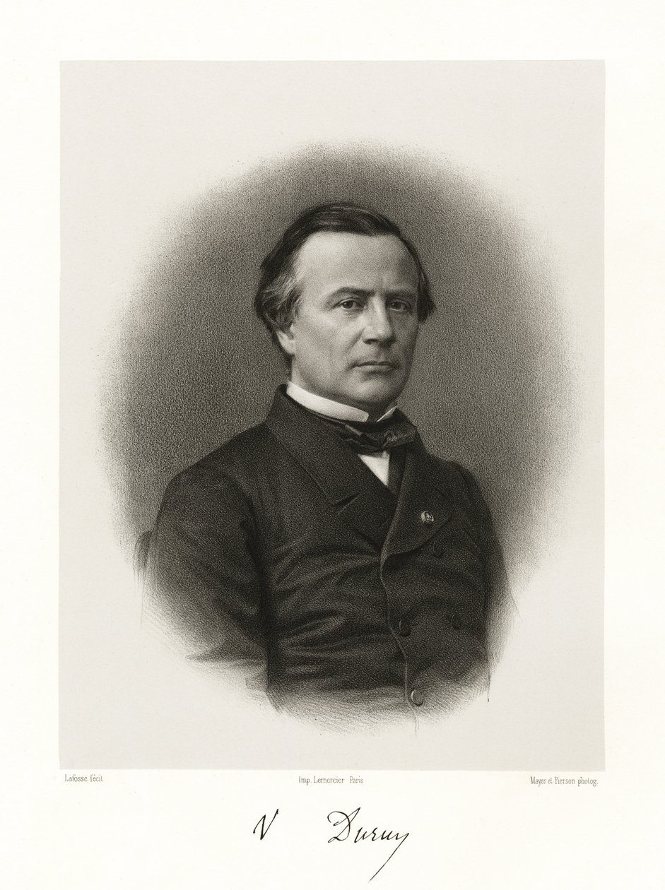 Victor Duruy, 1865-66 tekijältä Jean Baptiste Adolphe Lafosse