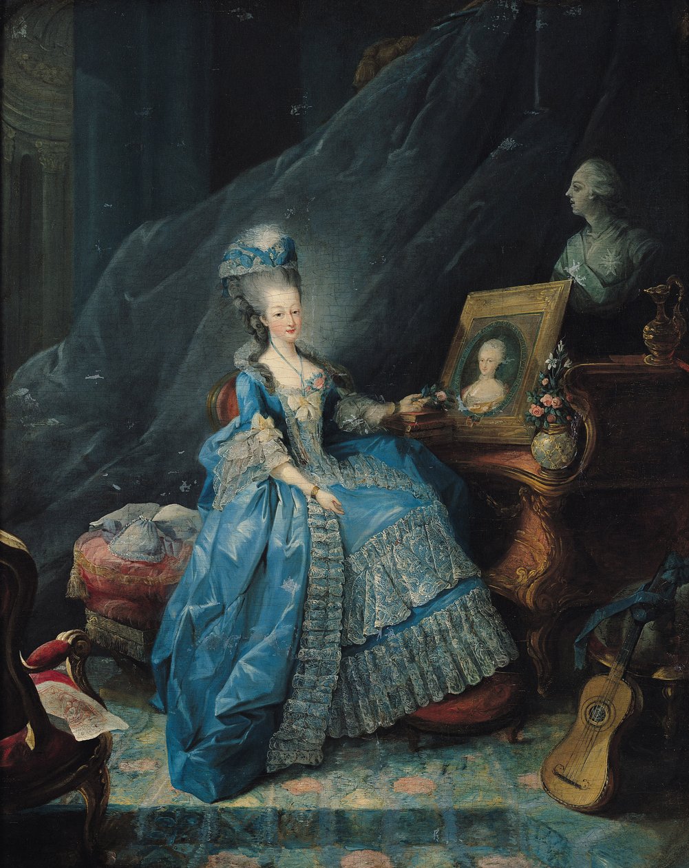 Marie-Therese de Savoie (1756-1805) 1775 tekijältä Jean Baptiste Andre Gautier D