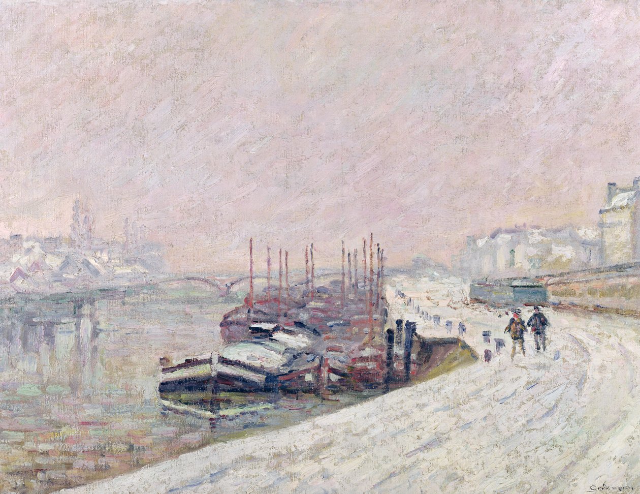 Lunta Rouenissa tekijältä Jean Baptiste Armand Guillaumin