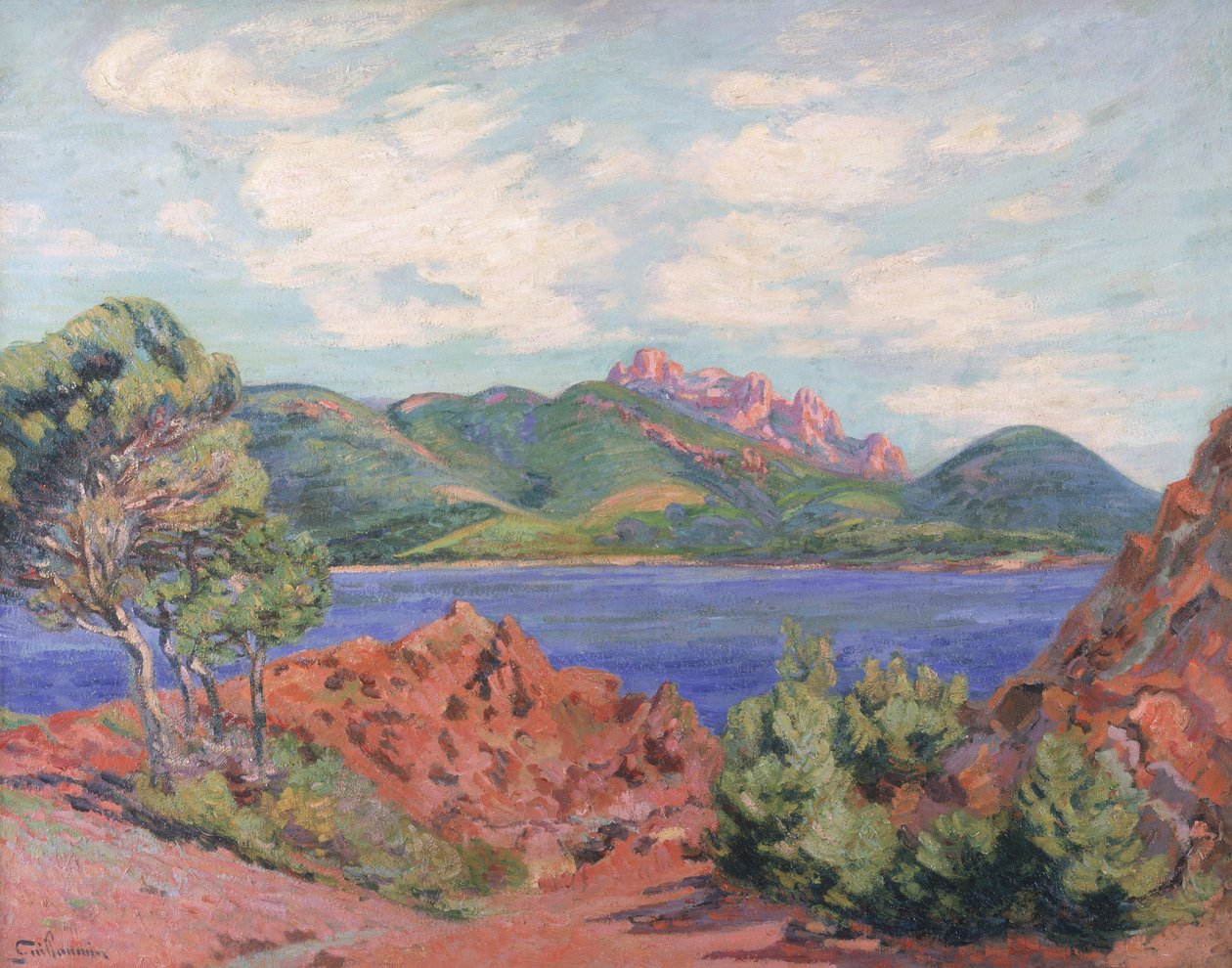 Agayn lahti, noin 1905 tekijältä Jean Baptiste Armand Guillaumin