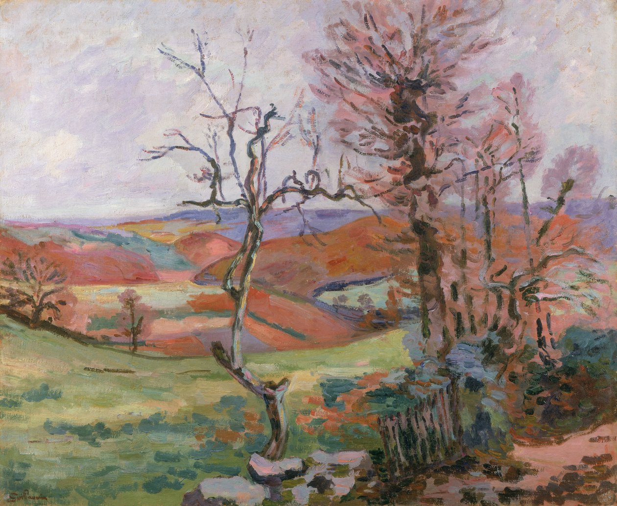 Puy Barion Crozantissa, Bretagnessa tekijältä Jean Baptiste Armand Guillaumin