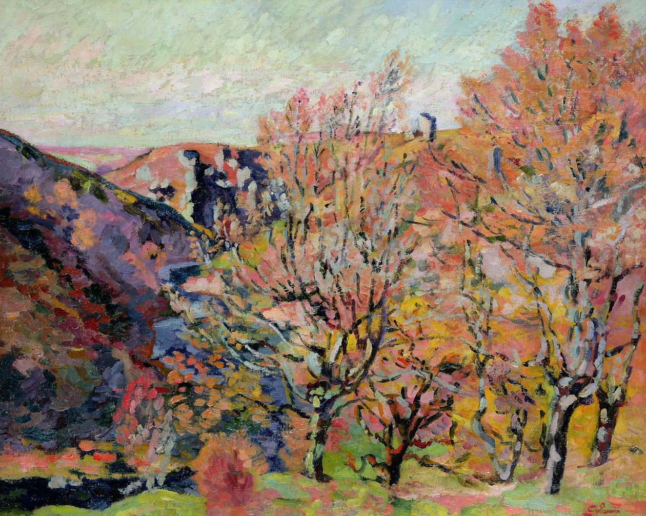 Sedellen laakso Crozantissa, noin 1898 tekijältä Jean Baptiste Armand Guillaumin
