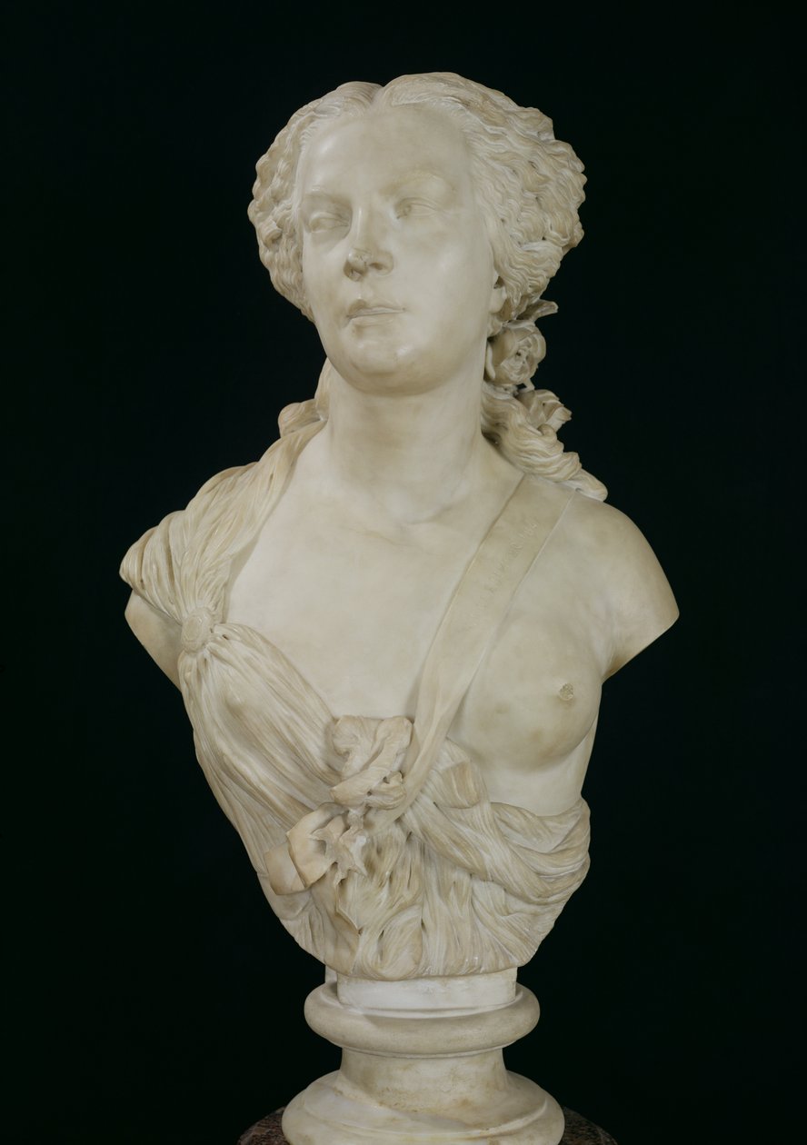 Madame Sabatierin rintakuva, 1847 (marmori) tekijältä Jean Baptiste Auguste Clesinger