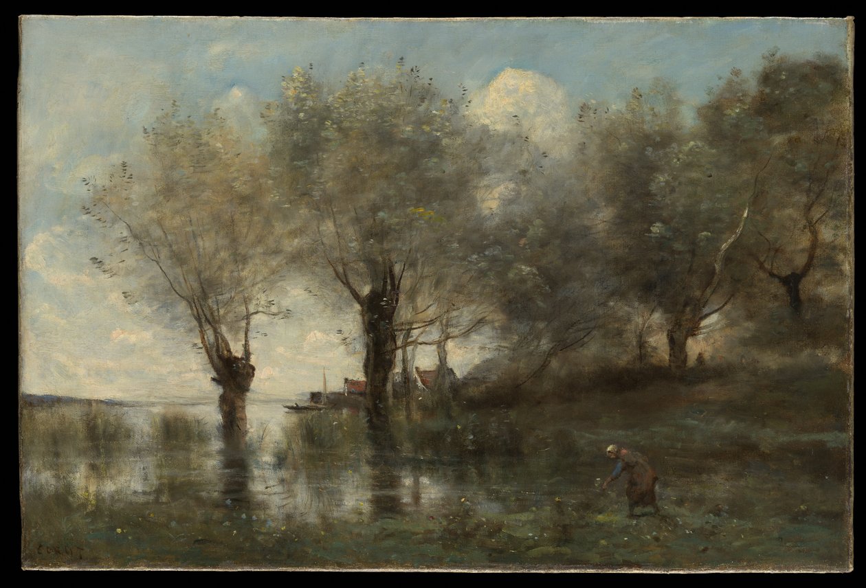 Picardian lampi tekijältä Jean Baptiste Camille Corot