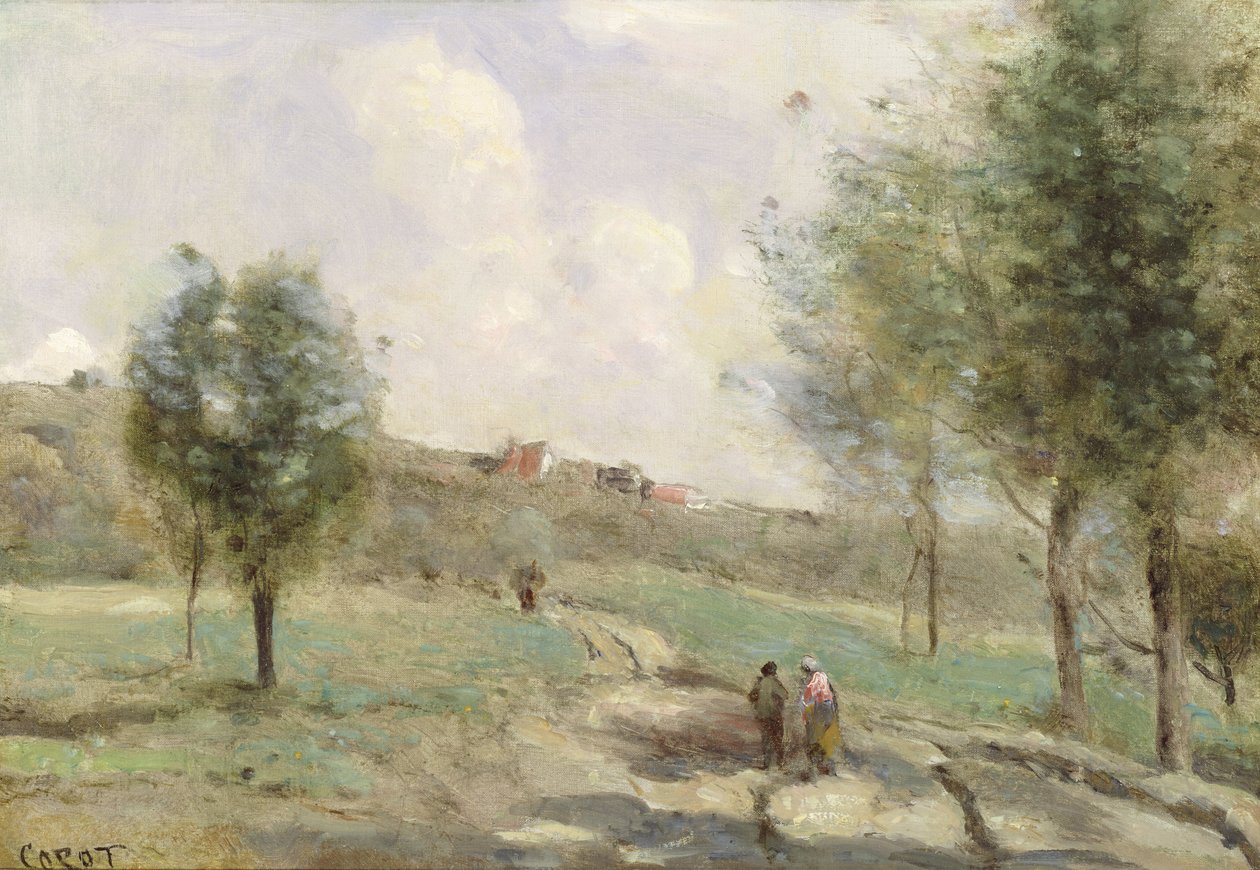 Coubron: Nouseva polku tekijältä Jean Baptiste Camille Corot