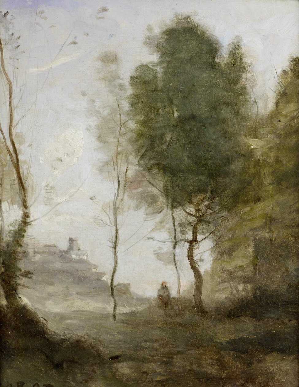 Etude de Paysage- Matkamuistopalvelu tekijältä Jean Baptiste Camille Corot
