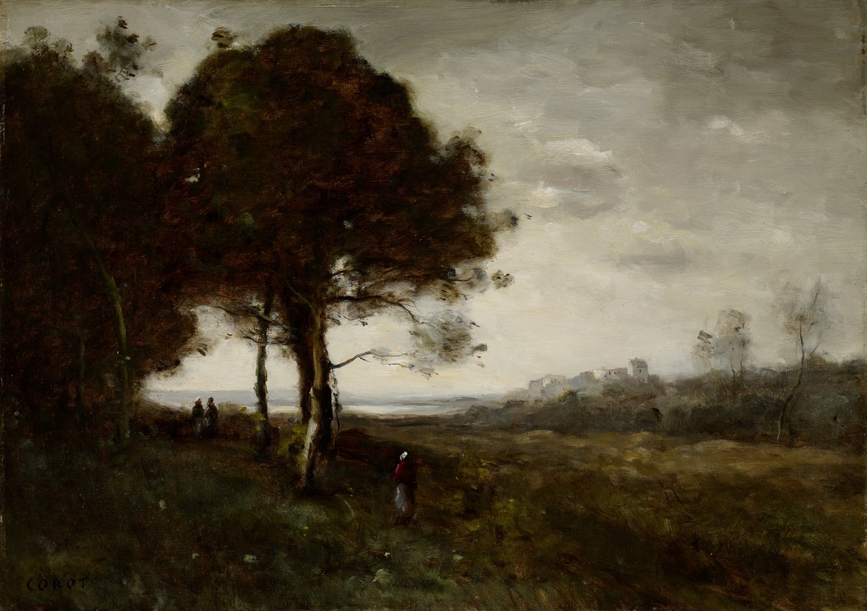 Maisema tekijältä Jean Baptiste Camille Corot
