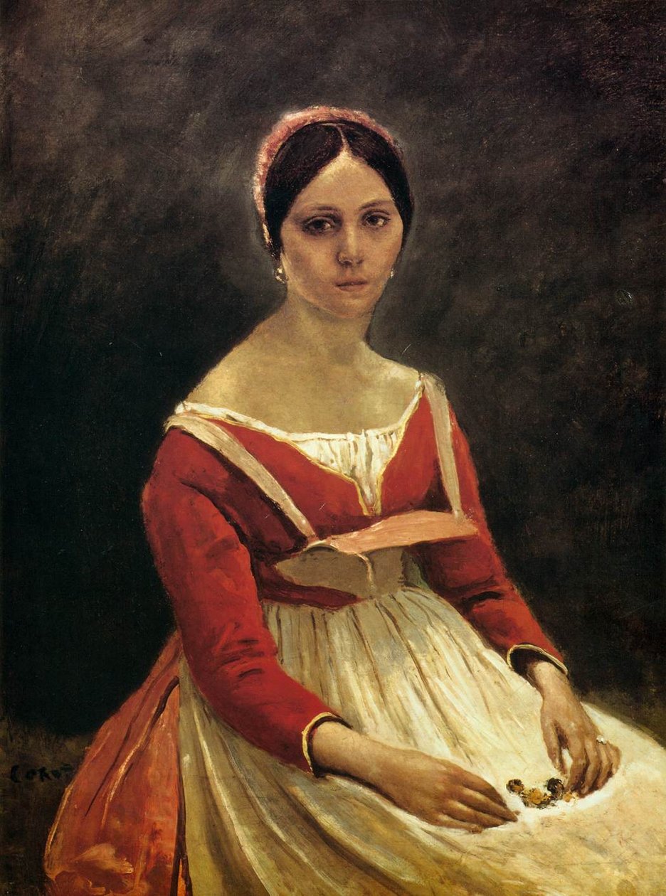 Rouva Legois tekijältä Jean Baptiste Camille Corot