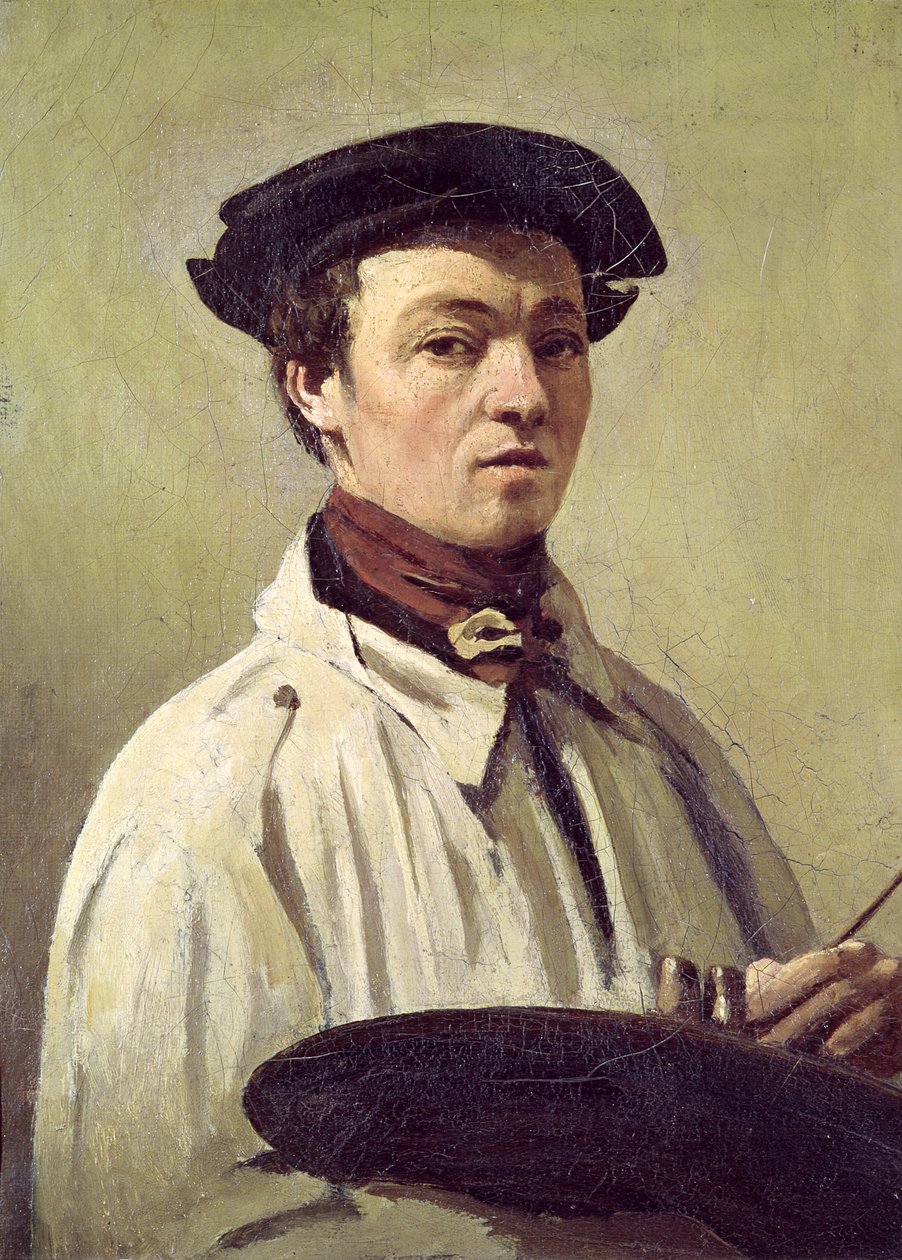 Omakuva, n. 1840 tekijältä Jean Baptiste Camille Corot
