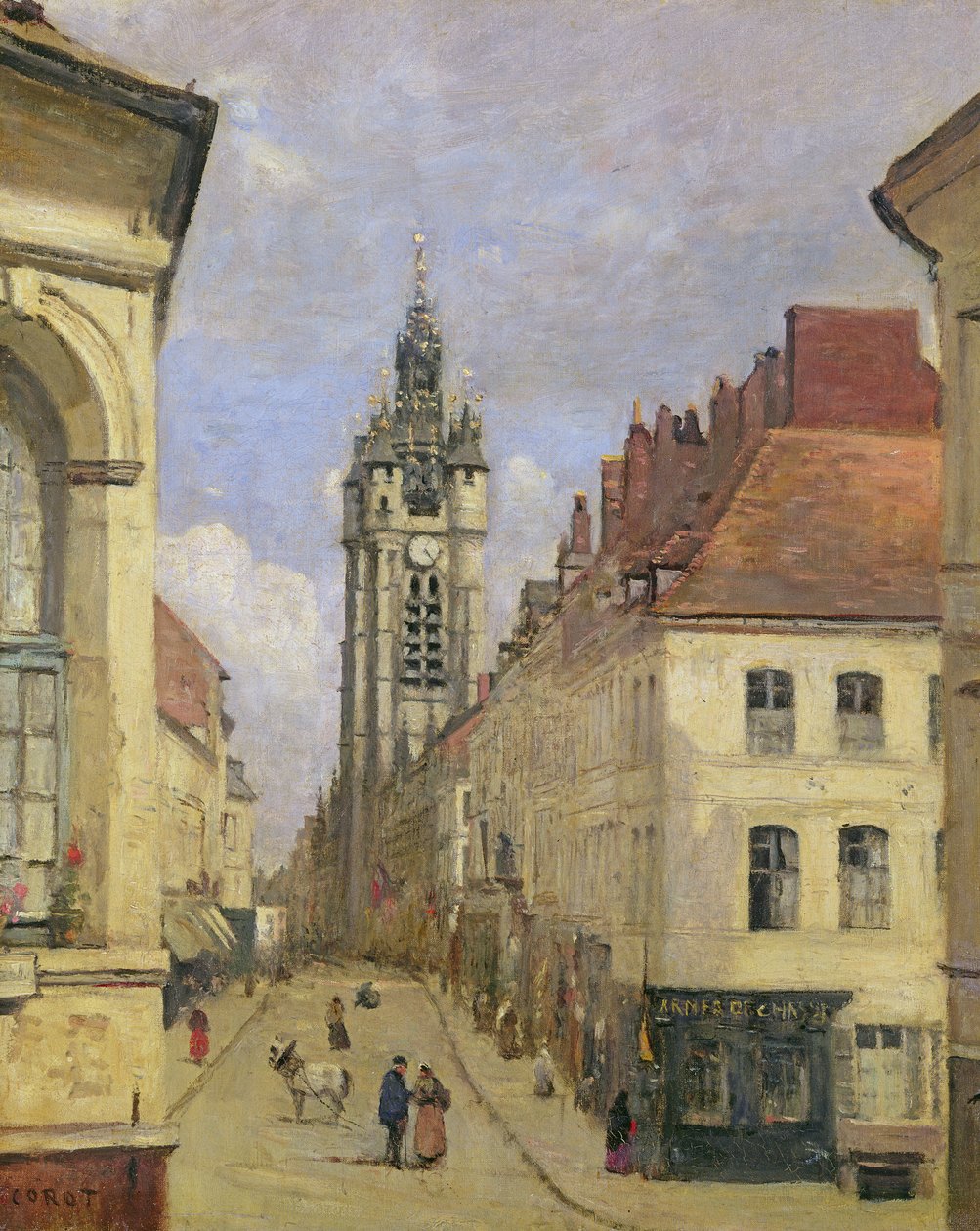Douain kellotapuli, 1871 tekijältä Jean Baptiste Camille Corot