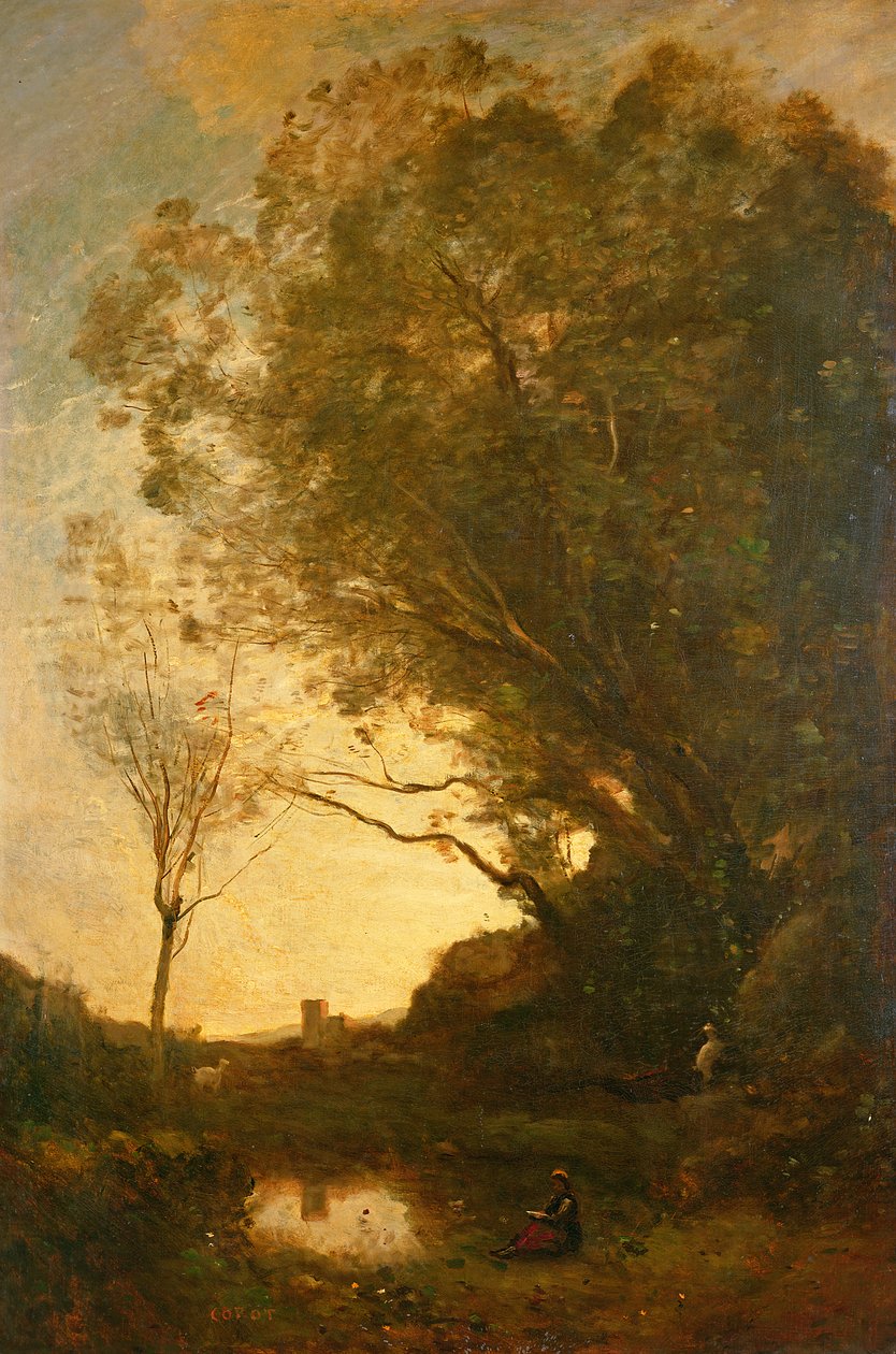 Ilta tekijältä Jean Baptiste Camille Corot