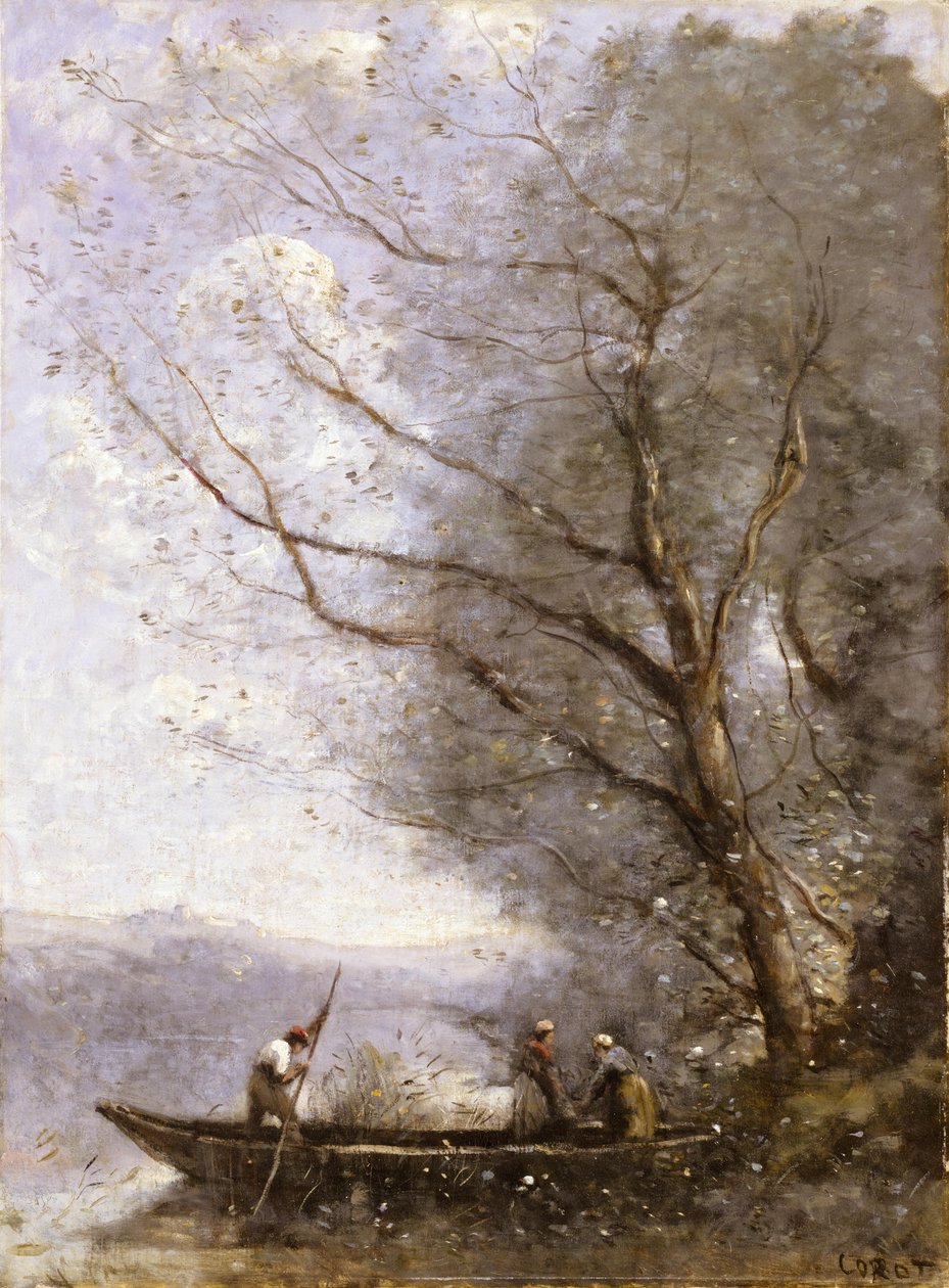 Lautta tekijältä Jean Baptiste Camille Corot