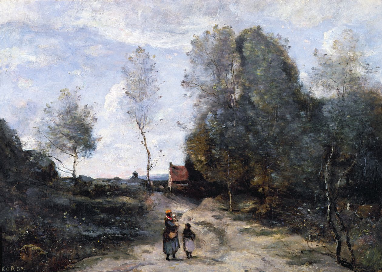 Tie tekijältä Jean Baptiste Camille Corot