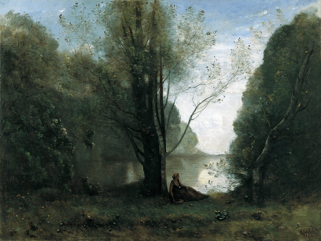 Yksinäisyys. Muistelu Vigenistä, Limousinista tekijältä Jean Baptiste Camille Corot