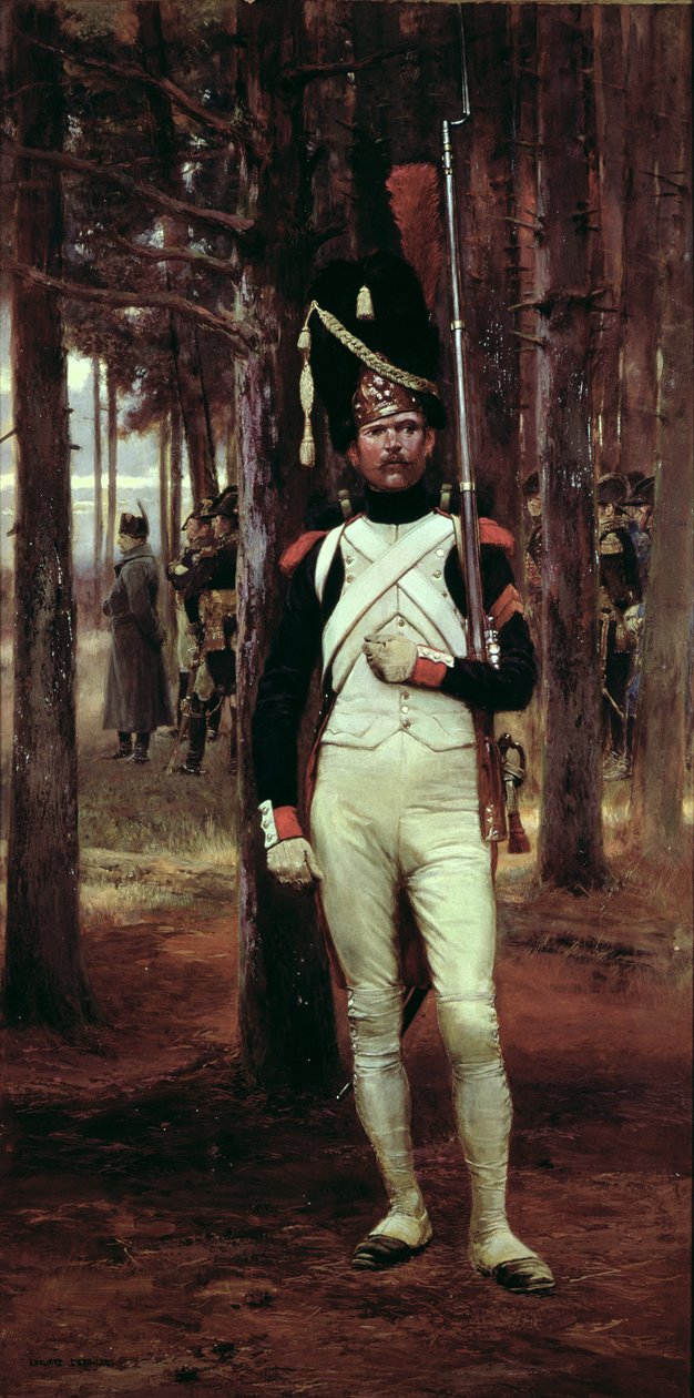 Grenadieri vartija tekijältä Jean Baptiste Edouard Detaille