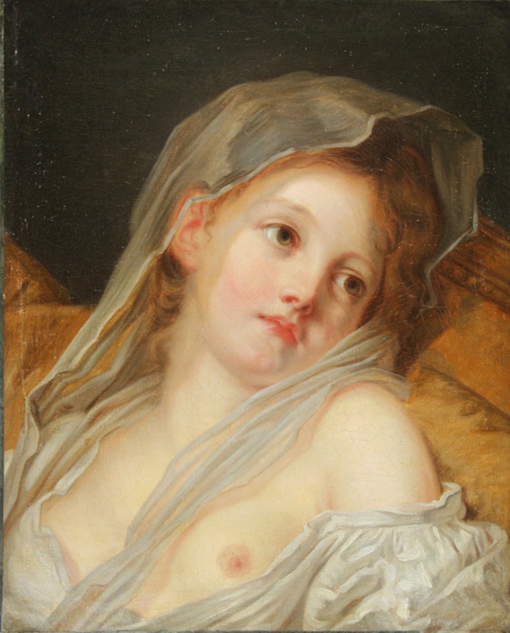 Unelmoija, n. 1780 tekijältä Jean Baptiste Greuze