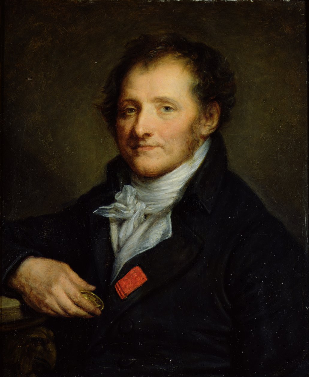 Paroni Dominique Vivant Denon (1745-1825) tekijältä Jean Baptiste Greuze