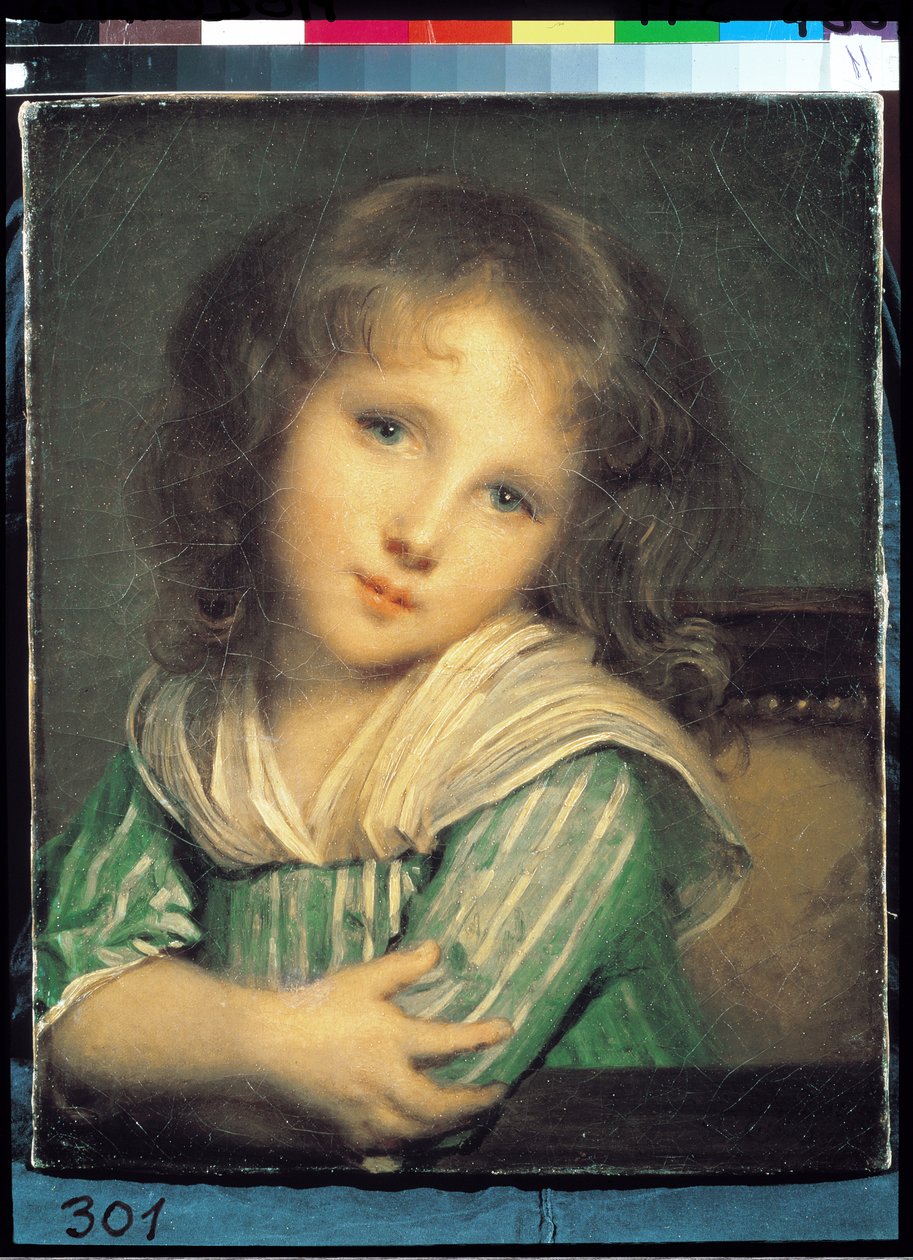 Tyttö ikkunassa tekijältä Jean Baptiste Greuze